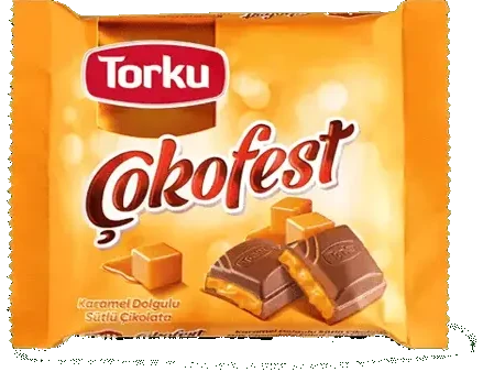 Torku Çokofest Karamel Dolgulu Sütlü Çikolata 60 Gr