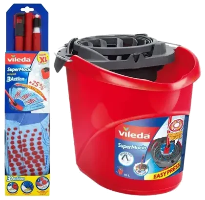 Vileda Supermocio Ve Kova Seti 1 Parça