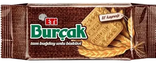 Eti Burçak Tam Buğday Unlu Bisküvi 131 Gr