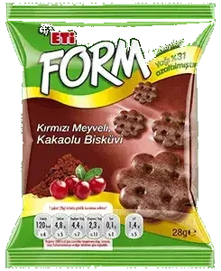 Eti Form Kakao Ve Yaban Mersini 30 Gr