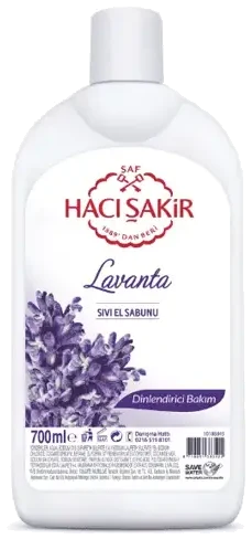 Hacı Şakir Sıvı Sabun Lavanta 700 Ml