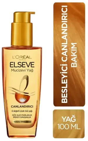Elseve Saç Bakım Yağı Mucizevi Yağ 100 Ml