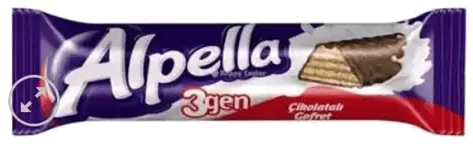 Ülker Alpella 3Gen Gofret 28 Gr