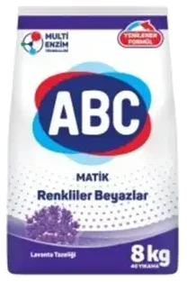 Abc Toz Deterjan Lavanta Tazeliği 8 Kg
