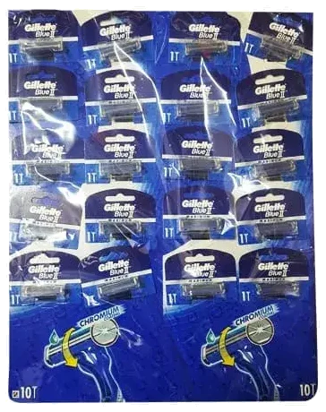 Gillette Blue Ii Disposable Maximum Cartella 20 Adet
