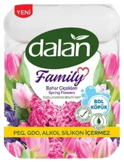 Dalan Family Güzellik Sabunu Bahar Çiçekleri 300 Gr