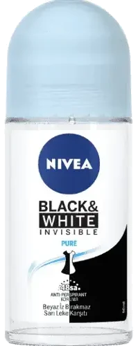 Nivea Deodorant B&w Pure Roll On 50 Ml
