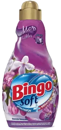 Bingo Konsantre Yumuşatıcı Mor Çiçekler 1440 Ml