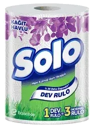 Solo Havlu Dev Rulo 1 Adet