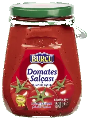Burcu Domates Salçası Cam Kavanoz 1500 Gr