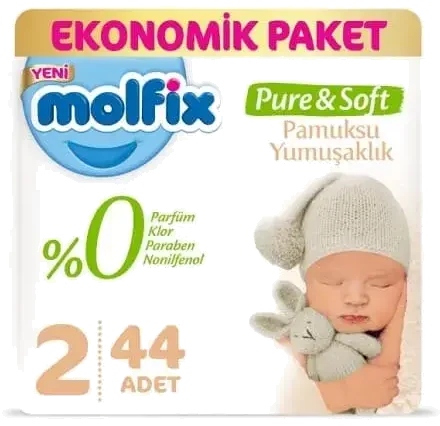 Molfix Ekonomik Paket No 2 44 Adet