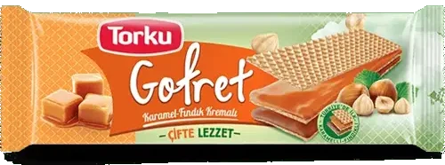 Torku Gofret Karamel-Fındık Kreması 142 Gr