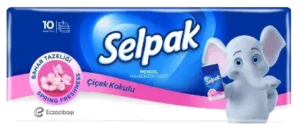 Selpak Mendil Perfumed Bahar Çiçekleri 5X10 Adet