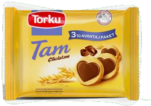 Torku Yulaf Ezmesi-Çikolatalı Bisküvi Kreması 3X83 Gr
