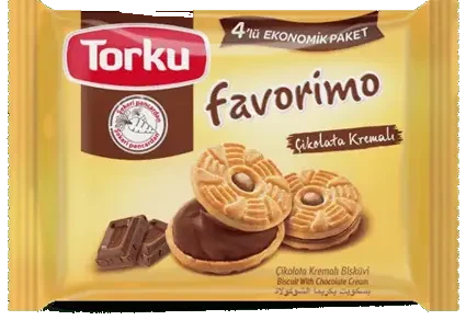 Torku Favorimo Çikolata Kremalı Bisküvi 61 Gr