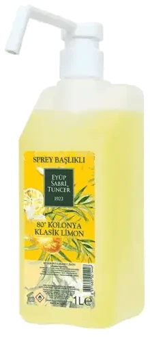 Eyüp Sabri Tuncer Kolonya Klasik Limon 1 L