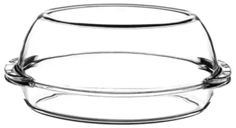 Paşabahçe Borcam Pyrex Oval Kapaklı Tava 1 Adet