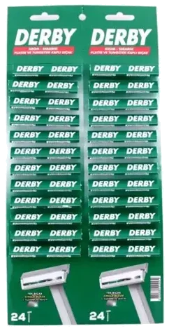 Derby Tek Kullanımlık Tip Cartella Tek Bıçak 48 Adet