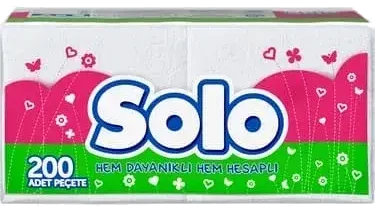 Solo Peçete 200 Adet