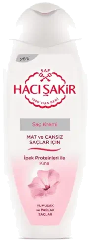 Hacı Şakir Saç Kremi Kına Mat Ve Cansız Saçlar İçin 450 Ml