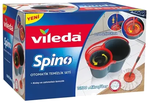 Vileda Spin Mop Ve Kova Seti 1 Parça