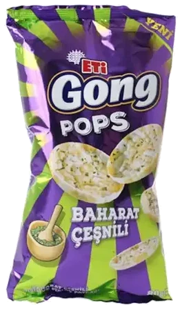 Eti Gong Pops Baharatlı 80 Gr