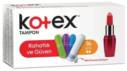 Kotex Tampon Mini 16 Adet