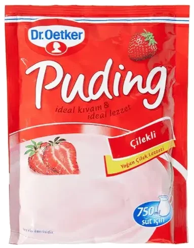 Dr.oetker Çilekli Puding 120 Gr