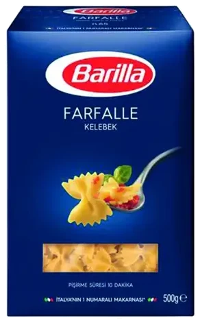 Barilla Makarna Fiyonk Kutusu 500 Gr