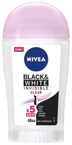 Nivea Deodorant B&w Clear Stick 40 Ml