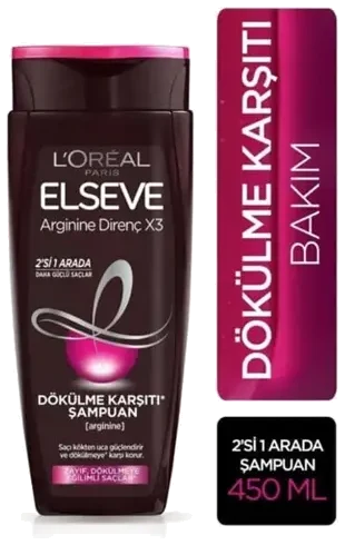Elseve Şampuan Arginine Direnci X3 450 Ml