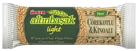 Ülker Altınbaşak Çörekotlu Ve Kinoalı Bisküvi 40 Gr