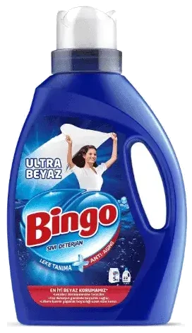 Bingo Sıvı Deterjan Ultra Beyaz 2145 Ml