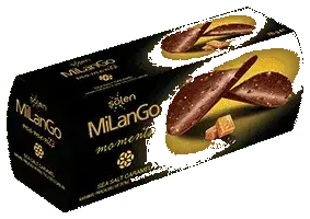 Şölen Milango Karamel Parçacıklı Sütlü Çikolata 76 Gr