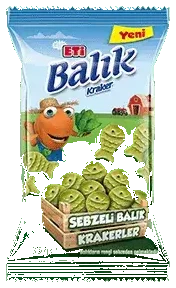 Eti Balık Sebzeli Kraker 35 Gr
