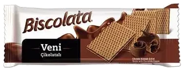 Şölen Biscolata Veni Çikolata Kremalı Gofret 50 Gr