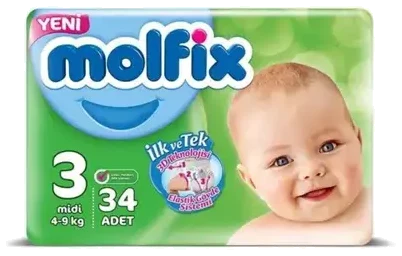 Molfix Ekonomik Paket No 3 34 Adet