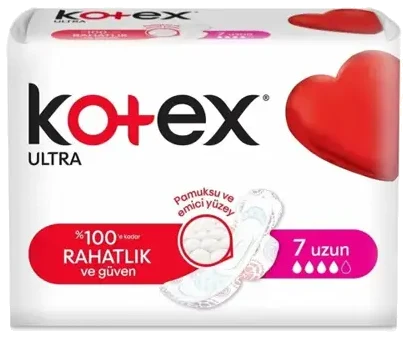 Kotex Ped Ultra Uzun 7 Adet