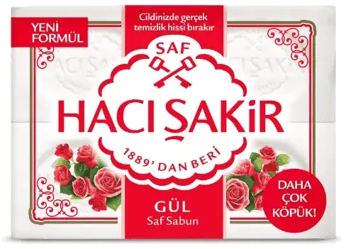 Hacı Şakir Kalıp Sabun Gül 600 Gr