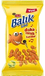 Eti Balık Mısırlı Kraker 70 Gr
