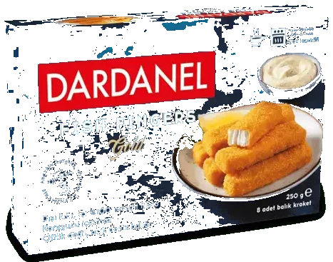 Dardanel Fish Finger Gold (Mezgit Fileto) 250 Gr
