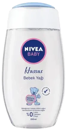 Nivea Bebek Yağı Hassas 200 Ml