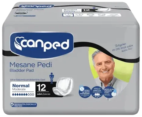 Canped Erkek Mesane Pedi Normal 12 Adet