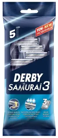 Derby Samurai 3 5'li Paketi 5 Adet
