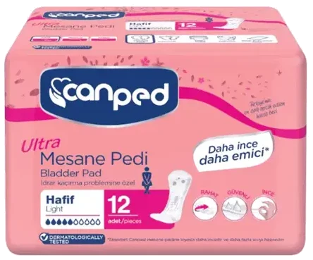 Canped Ultra Mesane Pedi Hafif 12 Adet