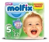 Molfix Ekonomik Paket No 5+ 22 Adet