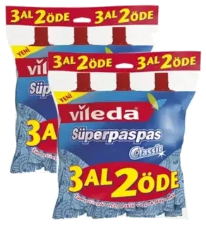 Vileda Steel 3 Al 2 Öde 3 Adet