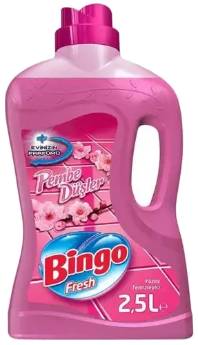 Bingo Yüzey Temizleyici Pembe Düşler 2.5 L