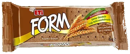 Eti Form Tam Çavdar Ve Ekşi Mayalı Buğday Bisküvi 45 Gr
