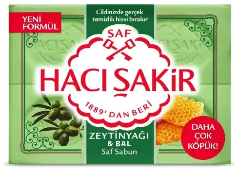 Hacı Şakir Kalıp Sabun Zeytinyağı & Bal 600 Gr